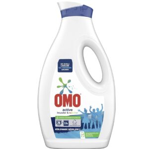 OMO LIQUID LAUNDRY 1690 ML (58 OZ) ACTIVE white